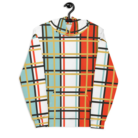 Modern Tartan Hoodie - Adult