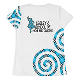 LESLEY'S SCHOOL OF HIGHLAND Women's Athletic T - Free p&p