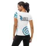 LESLEY'S SCHOOL OF HIGHLAND Women's Athletic T - Free p&p