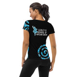 LESLEY'S SCHOOL OF HIGHLAND Women's Athletic T - Free p&p