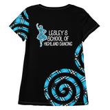 LESLEY'S SCHOOL OF HIGHLAND Women's Athletic T - Free p&p