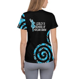 LESLEY'S SCHOOL OF HIGHLAND Women's Athletic T - Free p&p