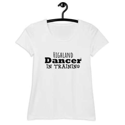 Dancer in Training Women's Athletic T-shirt