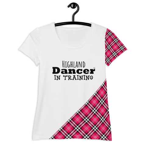 Dancer in Training Women's Athletic T-shirt