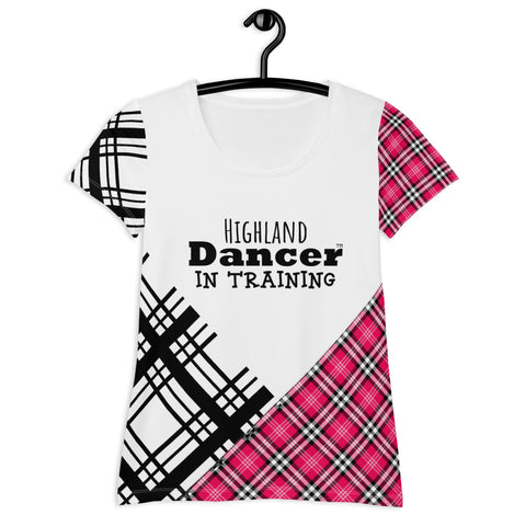 Dancer in Training Women's Athletic T-shirt