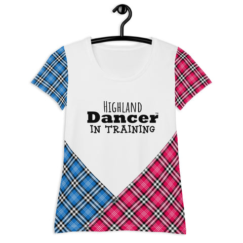 Dancer in Training Women's Athletic T-shirt