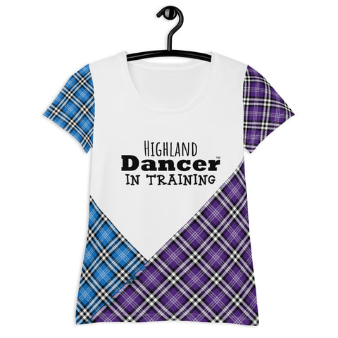 Dancer in Training Women's Athletic T-shirt