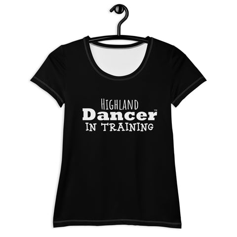 Dancer in Training Women's Athletic T-shirt