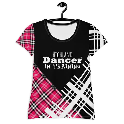 Dancer in Training Women's Athletic T-shirt