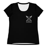 MICHELLE MURRAY SCHOOL OF HIGHLAND DANCING Women's Athletic T-shirt - FREE p&p