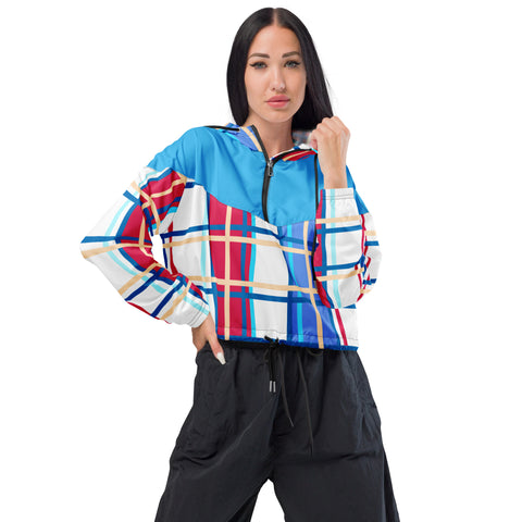 Women’s Cropped Windbreaker Jacket