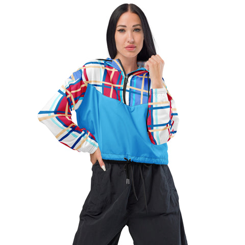 Women’s Cropped Windbreaker Jacket