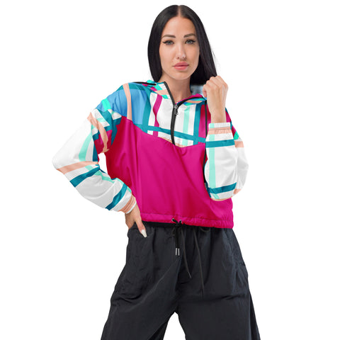 Women’s Cropped Windbreaker Jacket