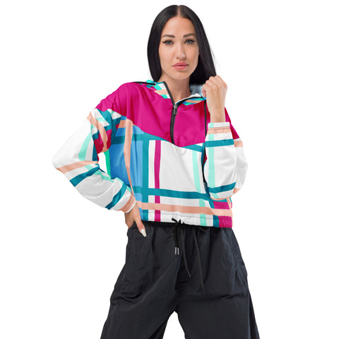 Women’s Cropped Windbreaker Jacket
