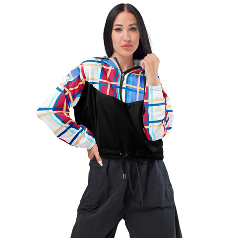 Women’s Cropped Windbreaker Jacket