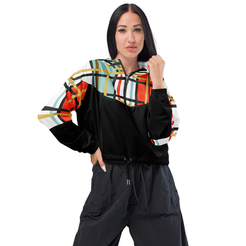 Women’s Cropped Windbreaker Jacket