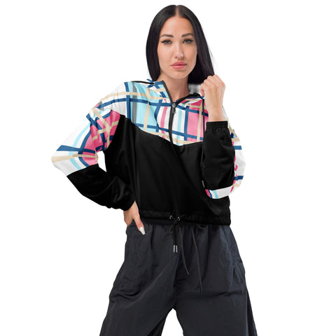 Women’s Cropped Windbreaker Jacket