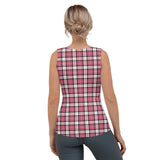 Ladies Nisbet Rose Tartan Vest Top - Free p&p Worldwide