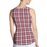 Ladies Nisbet Rose Tartan Vest Top - Free p&p Worldwide