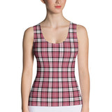 Ladies Nisbet Rose Tartan Vest Top - Free p&p Worldwide