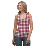 Ladies Nisbet Rose Tartan Vest Top - Free p&p Worldwide