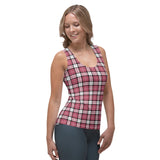 Ladies Nisbet Rose Tartan Vest Top - Free p&p Worldwide
