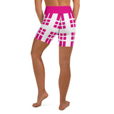 Yoga Shorts Ladies - Tartan Yoga Shorts - Free p&p Worldwide