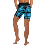 Yoga Shorts Ladies - Tartan Yoga Shorts - Free p&p Worldwide