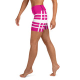 Yoga Shorts Ladies - Tartan Yoga Shorts - Free p&p Worldwide