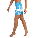 Yoga Shorts Ladies - Tartan Yoga Shorts - Free p&p Worldwide