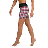 Ladies Tartan Yoga Shorts - Free p&p Worldwide