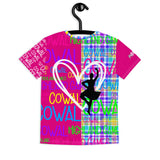 COWAL HIGHLAND DANCE YOUTH CREW NECK T-SHIRT #6a - FREE p&p Worldwide