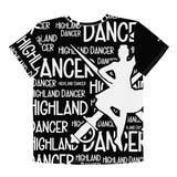 HIGHLAND DANCER TEE YOUTH CREW NECK T-SHIRT #26