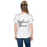 Highland Dancer youth crew neck T-shirt - HD Logo #1