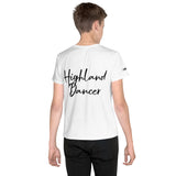 Highland Dancer youth crew neck T-shirt - HD Logo #1