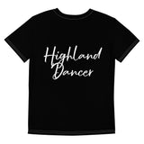 Highland Dancer youth crew neck T-shirt - HD Logo #2