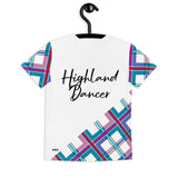 Highland Dancer Youth crew neck t-shirt