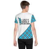 LESLEY'S SCHOOL OF HIGHLAND DANCING Youth crew neck t-shirt  (BOY)