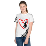 HIGHLAND DANCER YOUTH CREW NECK T-SHIRT #10
