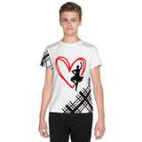 HIGHLAND DANCER YOUTH CREW NECK T-SHIRT #10