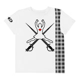 Leap with Swords youth crew neck T-shirt #2B - FREE p&p Worldwide