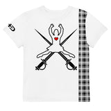 Leap with Swords youth crew neck T-shirt #2B - FREE p&p Worldwide