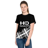 Highland Dancer youth crew neck T-shirt - HD Logo #5