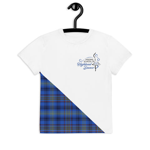 HIGGINS SCHOOL OF HIGHLAND DANCE Youth crew neck t
