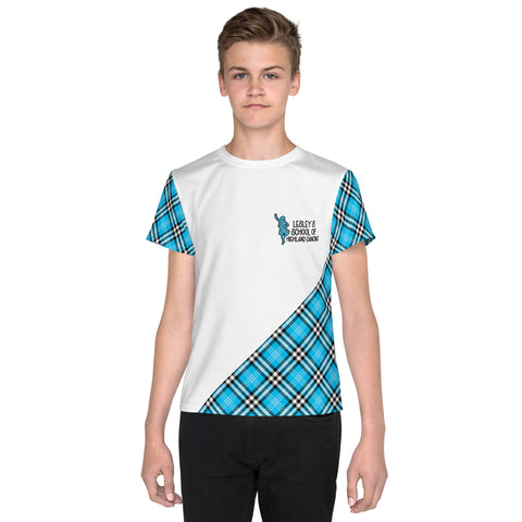 LESLEY'S SCHOOL OF HIGHLAND DANCING Youth crew neck t-shirt  (BOY)