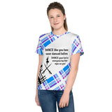 COWAL GAMES KIDS CREW NECK T-SHIRT - QUOTE BY KIM STEEL - FREE p&p