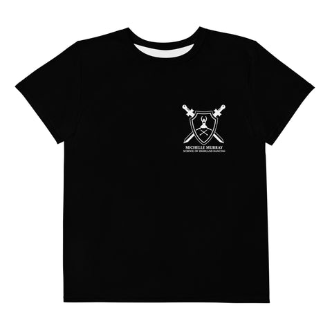 MICHELLE MURRAY SCHOOL OF HIGHLAND DANCING Youth crew neck t-shirt - FREE p&p