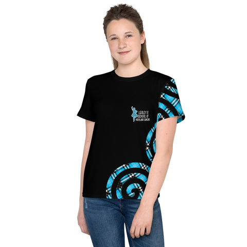 LESLEY'S SCHOOL OF HIGHLAND DANCING Youth crew neck t