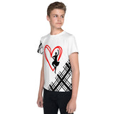 HIGHLAND DANCER YOUTH CREW NECK T-SHIRT #10