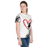 HIGHLAND DANCER YOUTH CREW NECK T-SHIRT #10